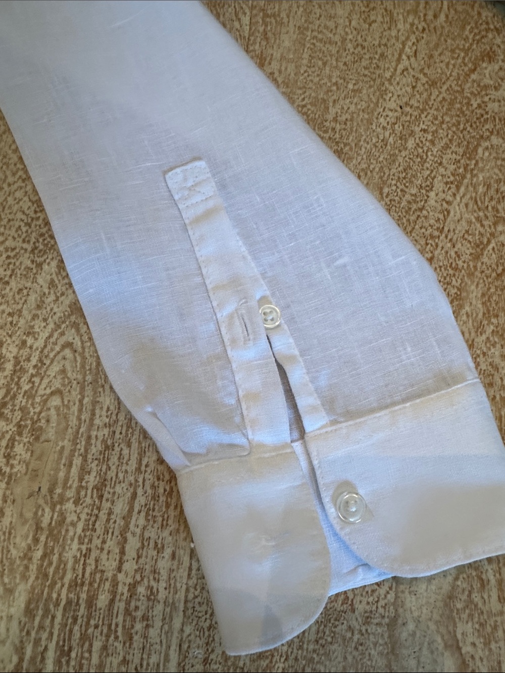 Boden White Semi-Sheer Button Front Tunic Shirt - Picture 5 of 5